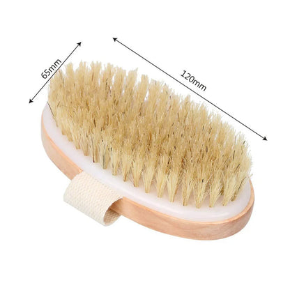 Dry body brush