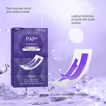 Purple Teeth Whitening Strips 
