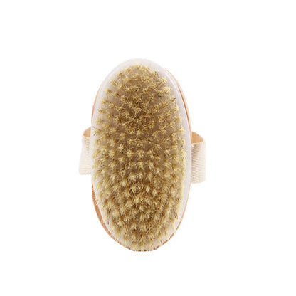 Dry body brush