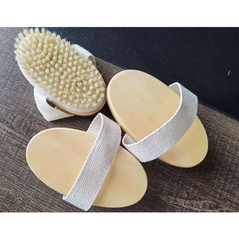 Dry body brush