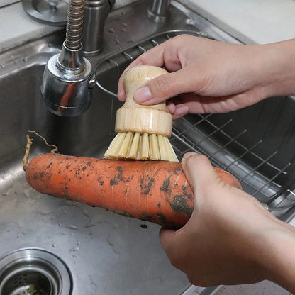 Bamboo Dish Scrub Brush 