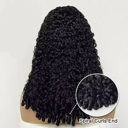 30 36 Inch Burmese Curly Hair Wig 13X6 HD Lace Front Human Hair Hair Wig 250% Density 13X4 Lace Front Loose Deep Wave Wig
