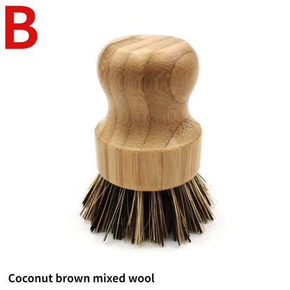 Bamboo Dish Scrub Brush 