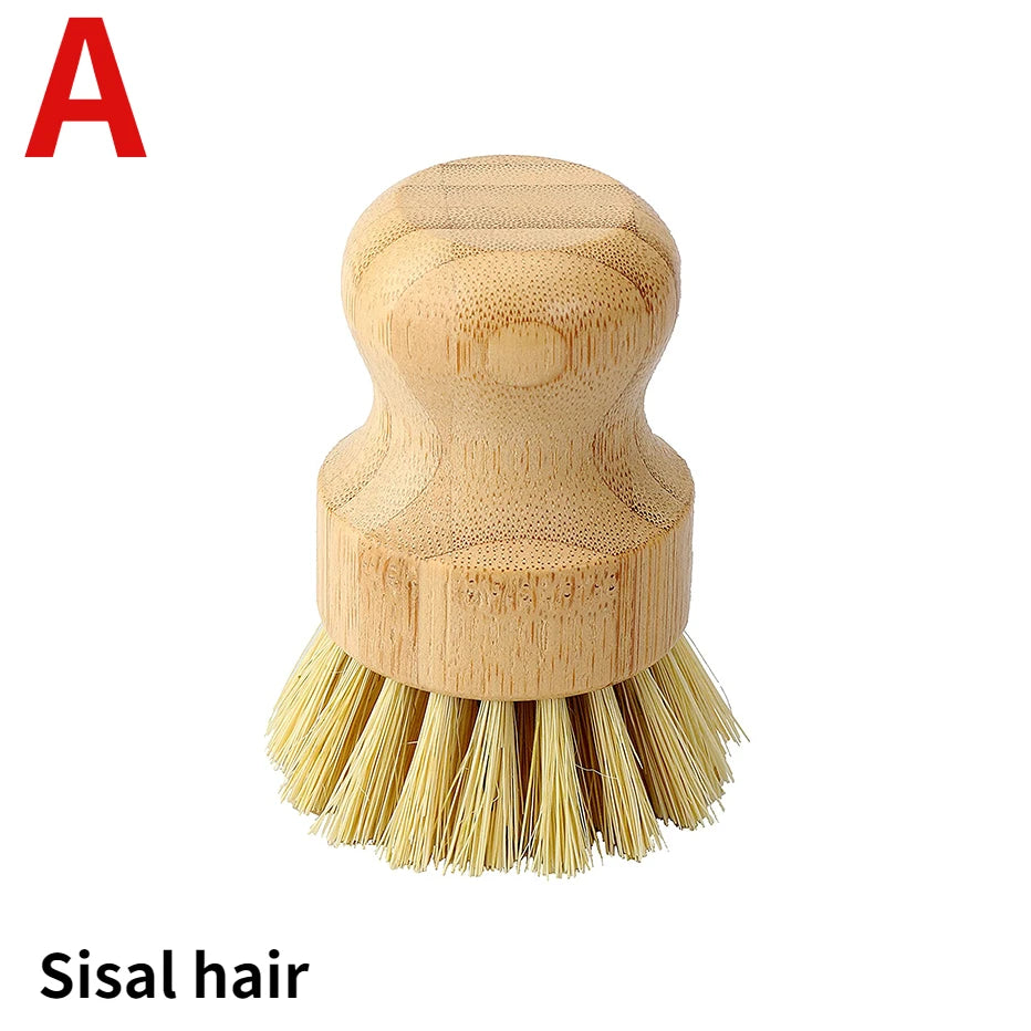 Bamboo Dish Scrub Brush 